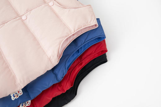 可嘟儿素色羽绒马甲四色可选 商品图3