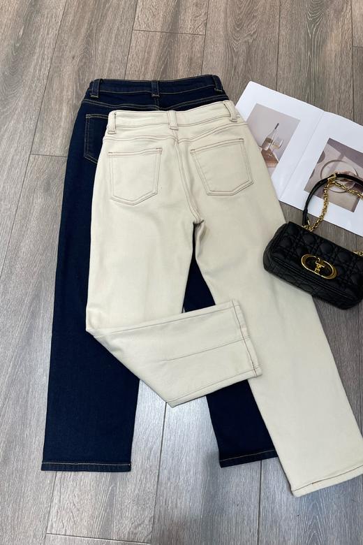 S1臣禾 薄绒锥形牛仔裤9234060294 商品图5