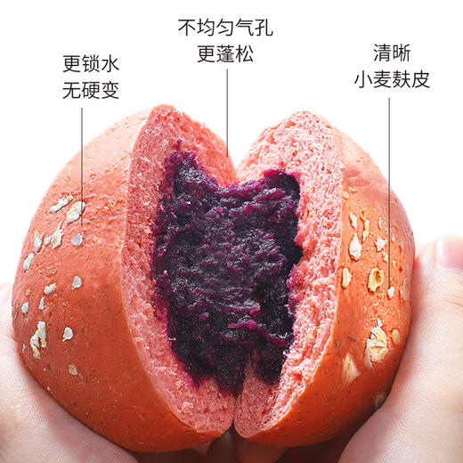 【全麦夹心欧包】健身房同款 新鲜烤制粗粮黑巧红丝绒南瓜精饱腹代餐整箱早餐面包-dd 商品图2