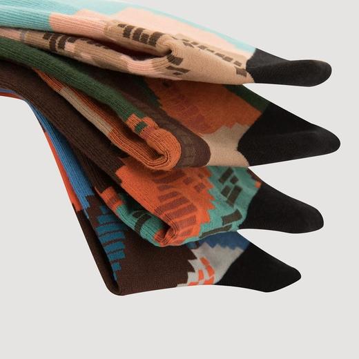 行读图书奖 · 联名款袜子 三联×TEDDY WANG “新知.思想.文学.发现”主题 颁奖礼同款（4双装） 商品图2