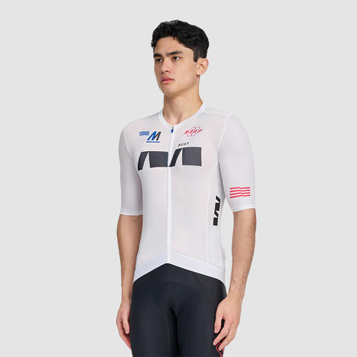 MAAP 男士 Trace Pro Air Jersey Pale White 短袖骑行服 商品图0