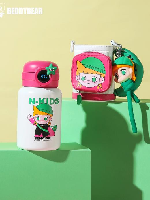 【品牌直发】【杯具熊N-Kid熊孩子系列】圈圈儿童壶480ml/双饮保温杯600ml/星辰双饮/运动水杯/分仓保温/海洋球塑料杯 一盖两用双饮杯吸管杯茶杯杯盖儿童幼儿园水壶316不锈钢IP联名 商品图5