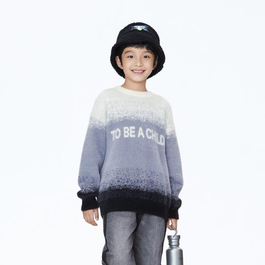 【实体店同款】男童圆领针织毛衫冬新款安奈儿童装AB344714 商品图0