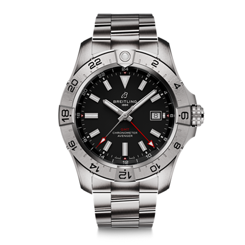 百年灵 Breitling 复仇者双时区自动机械腕表 A32320101B1A1