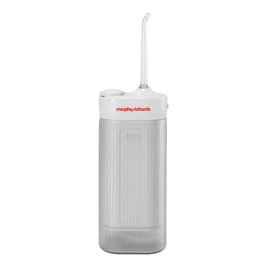 摩飞（MORPHYRICHARDS） 冲牙器洗牙器水牙线洁牙器家用便携抽拉水箱清洁器手持立式设计冲牙器标准款-白色MF108 商品图7