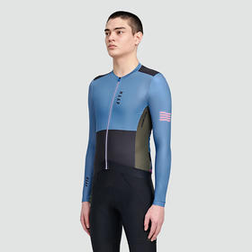 MAAP 男士 Voyage Pro Air LS Jersey Steel 长袖骑行服