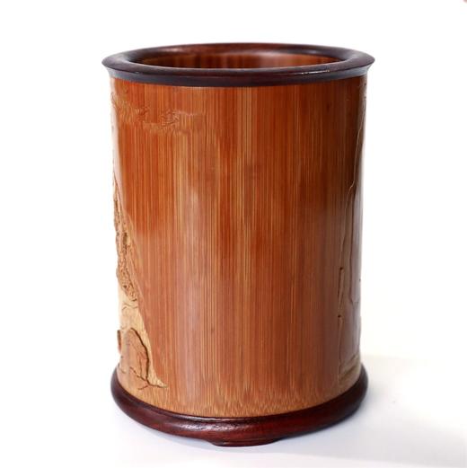 赤壁泛舟°竹笔筒11.5*15cm 商品图3