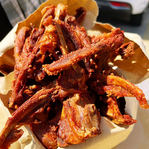 罗大胡子风干鸭架鸭锁骨椒盐青花椒福建特产零食休闲小吃追剧解馋 商品图4