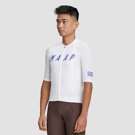 MAAP 男士 Halftone Pro Base Jersey White 短袖骑行服 商品图0