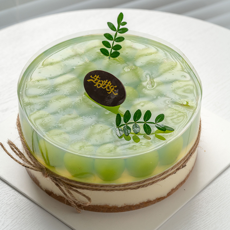 慕斯蛋糕 阳光玫瑰慕斯蛋糕07 口感浓郁 层次丰富