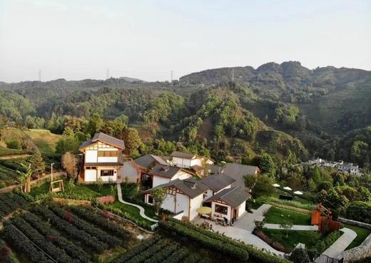 【雅安-519号院】3房/5房/10房温泉私汤小院，幽居在万亩茶山之上cyss 商品图1
