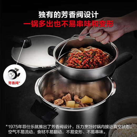 【清仓特惠6折】菲仕乐味达快至臻高速快锅高压锅压力锅 商品图5