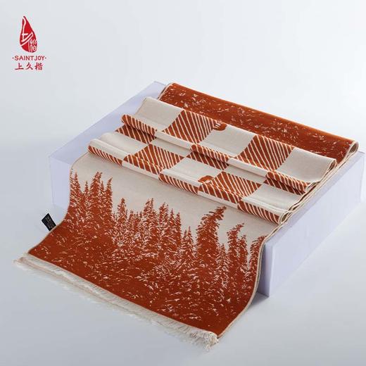 SAINTJOY/上久楷 丝毛围巾  丝毛长巾  喀纳斯雪景 CJS23019 商品图3