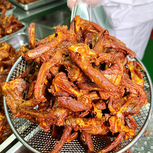 罗大胡子风干鸭架鸭锁骨椒盐青花椒福建特产零食休闲小吃追剧解馋 商品图6