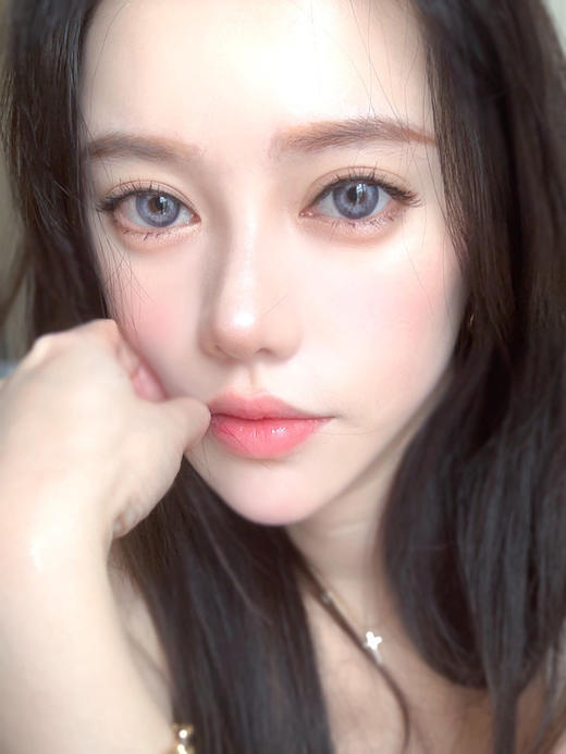 4Youthcon旗下 ·精灵棕褐&精灵灰紫｜14.2mm白狮参考着色中大直径｜韩产年抛  2片 商品图3