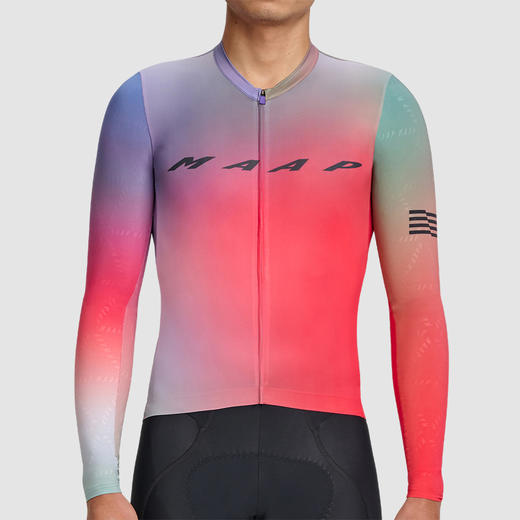 MAAP 男士 Blurred Out Pro Hex LS Jersey 长袖骑行服 商品图3