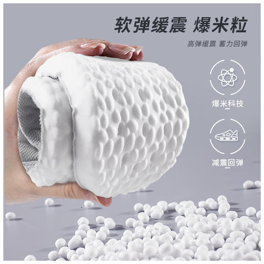 19.9/2双【轻盈如翼！柔软舒适】boost踩屎感男女超软PU运动跑步减震，软蓝球军训鞋垫，弹软自如 吸汗不沾腻 商品图1