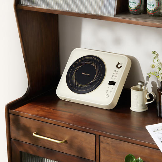 【小程序】小熊(Bear)电磁炉 家用大功率2200W 火锅炉 电磁灶 智能定时 电灶防水黑色微晶面板DCL-B22H5 商品图1