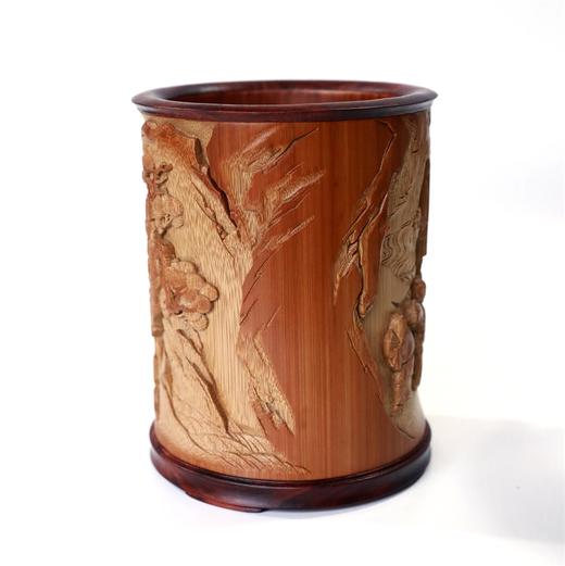 五老图°竹笔筒12.5*16cm 商品图3