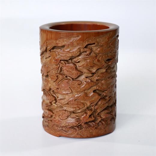 龙腾盛世°竹笔筒10*13.5cm 商品图0