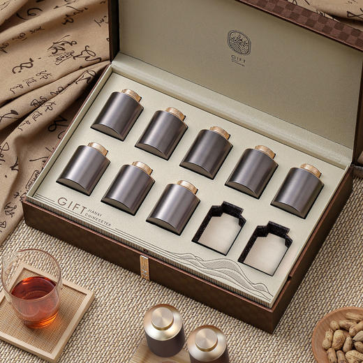 见喜皮盒【钛合金10小罐•咖】130元一套 /一件12套 商品图6