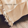 【特价】超柔流苏毯（棕色薄款）150*200cm 商品缩略图0