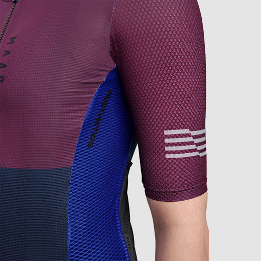 MAAP 男士 Voyage Pro Air Jersey Burgundy 短袖骑行服 商品图3