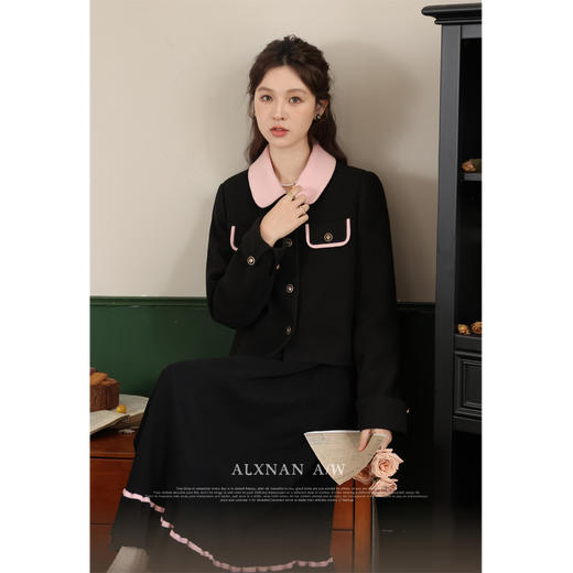 鹿向南《罗曼尼庄园》优雅气质今年流行爆款时尚套装裙子LXN32908 商品图4