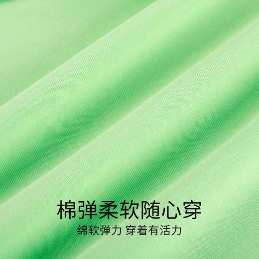 男童女童卫衣春新款圆领长袖运动休闲时尚拼接上衣安奈儿童装EM411013 商品图3