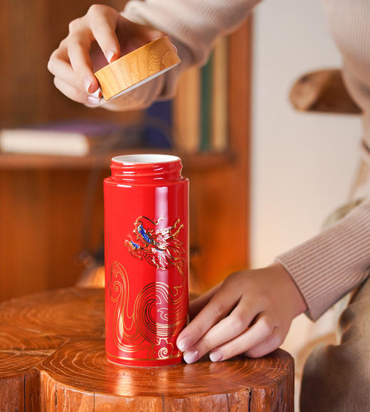 彩云龙随身杯双层330ml 商品图2