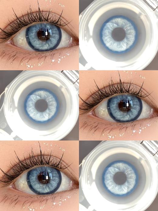 paprikacon旗下 狼眼契约&猫瞳印记&蛇目禁咒｜14.5mm白狮参考着色大直径 半年抛  2片 商品图1