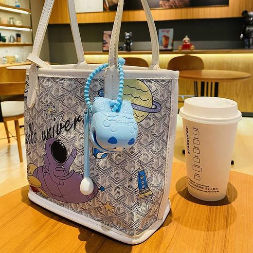 双12抢先购！【姿态呆萌！触动你的萌生活】网红解压功德敲小木鱼钥匙扣，情绪稳定摆件玩具包包挂件小礼品，可爱造型 精工细作，木鱼一敲 烦恼全消-QQ 商品图2