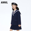 【实体店同款】女童甜美毛呢海军领针织外套2023年冬季新款安奈儿童装AG345625 商品缩略图1