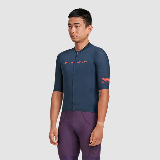 MAAP 男士 Evade Pro Base Jersey Midnight Navy 短袖骑行服 商品图0