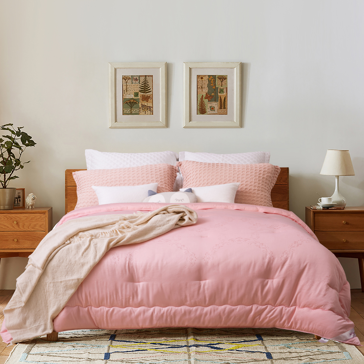 新一代大豆纤维被芯 30%大豆蛋白纤维 蓬松柔软加厚保暖冬被芯