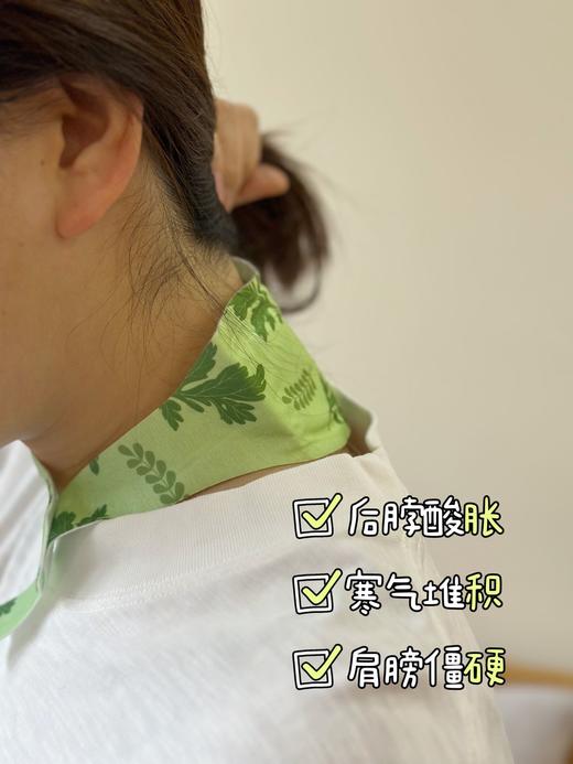 【艾草暖颈贴】高品质 草本热敷 缓解疲劳 肩颈酸痛 恒温45°热敷持续发热  含生姜、艾草（ 6片/盒） 商品图6