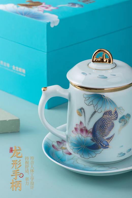 富贵金龙堆金珐琅彩茶器套装 商品图3