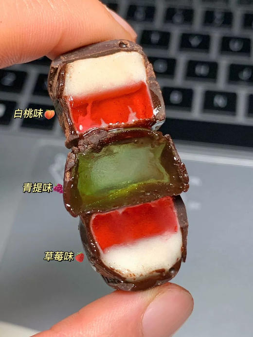 巧兮兮软软巧克力豆青提味72g 商品图2