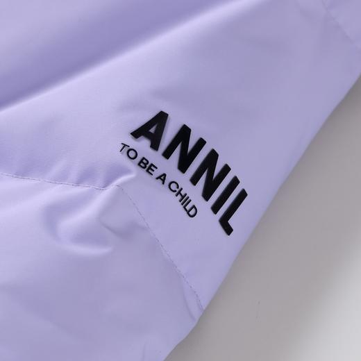 【御寒-5~5℃】女童潮酷三防中长款羽绒服外套85%鸭绒安奈儿童装实体店同款AG345610 商品图9