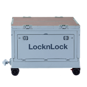 乐扣乐扣 新活力多功能折叠拉杆箱LTZ513GRYFU