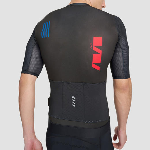 MAAP 男士 Rival Pro Air Jersey Black 短袖骑行服 商品图3