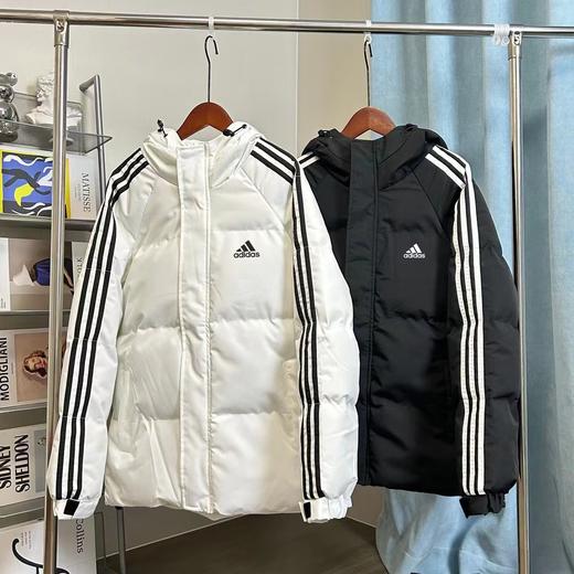 阿迪达斯经典保暖棉服连帽外套情侣款 AD1910 商品图1