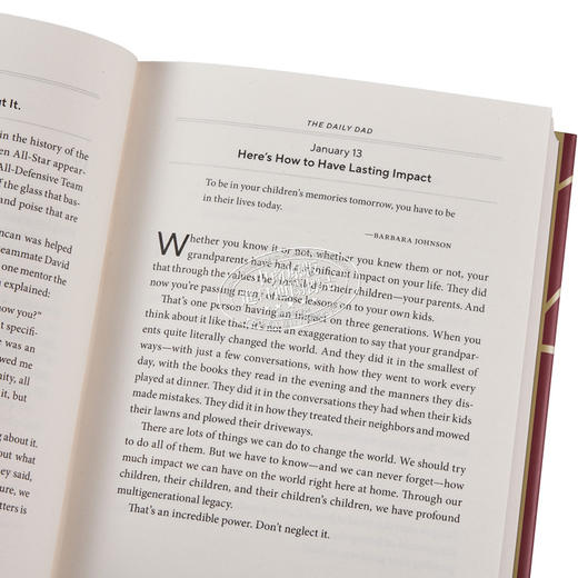 【中商原版】爸爸日常 关于育儿 爱和养育好孩子的366次思考 英版 The Daily Dad 英文原版 Ryan Holiday 家庭亲子教育 商品图2