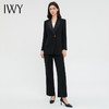 IWY/黑色酒店管理职业装西装套装女秋冬高端售楼部案场客服工作服正装C13311+P33518 商品缩略图0