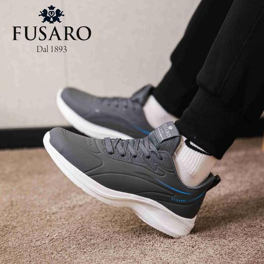 【磁力震动按摩 黑科技防水抗污】意大利百年品牌FUSARO休闲运动鞋 高弹缓震1949 商品图10