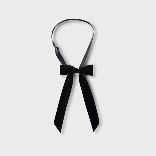 (单拍不发 非活动拍下无效)【实体店同款】女童蝴蝶结领带2023年冬季新款安奈儿童装AG340791 商品图1