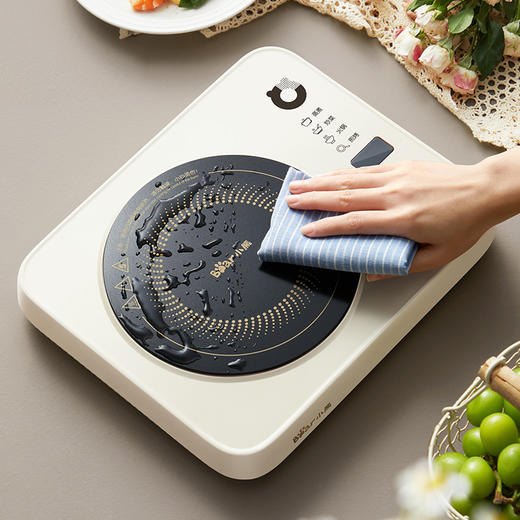 【小程序】小熊(Bear)电磁炉 家用大功率2200W 火锅炉 电磁灶 智能定时 电灶防水黑色微晶面板DCL-B22H5 商品图5