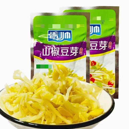 【下饭菜熟食！山椒豆芽】小吃开袋即食下饭独立包装酱腌菜 商品图2