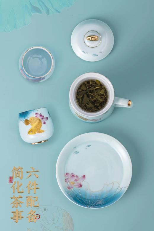 富贵金龙堆金珐琅彩茶器套装 商品图2