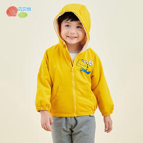 贝贝怡加厚外套童装儿童外套男童加厚上衣男宝宝保暖秋冬季新款214S2766
